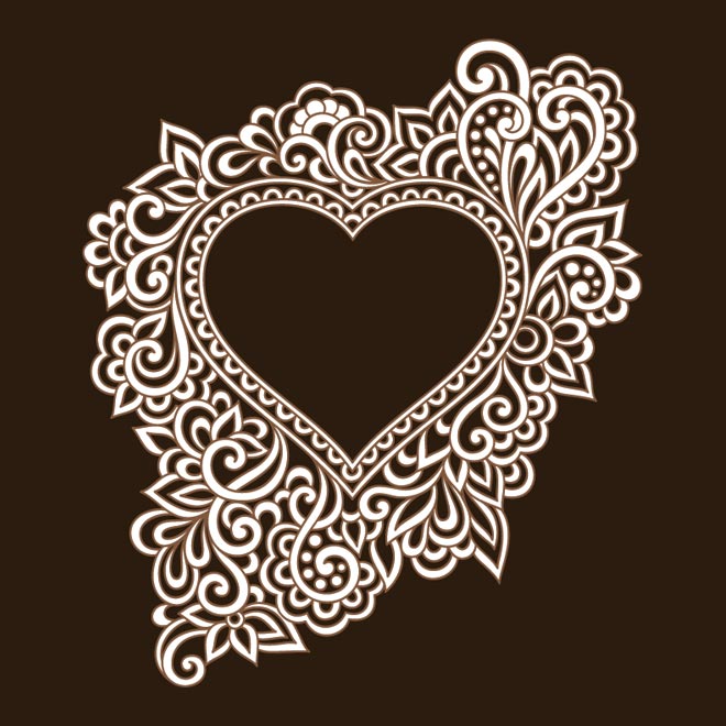 Heart Vector Graphics Frames