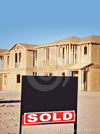 Home with Sold Sign