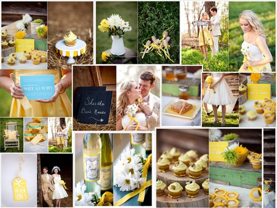 Honey Bee Themed Wedding