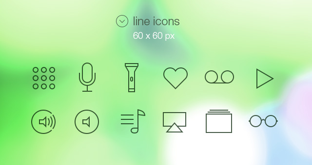 iOS 7 Tab Bar Icons