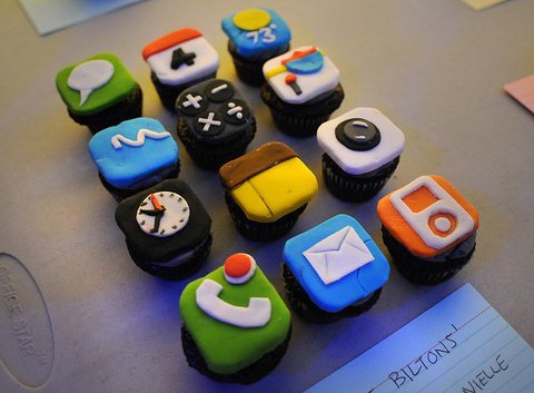 iPhone App Cupcakes