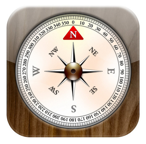 iPhone Compass App Icon