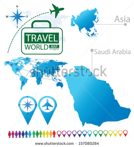 Kingdom Saudi Arabia World Map Kingdom Saudi Arabia World Map