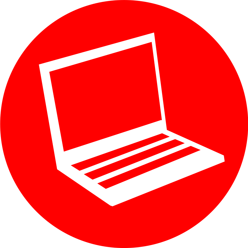 Laptop Icon Clip Art