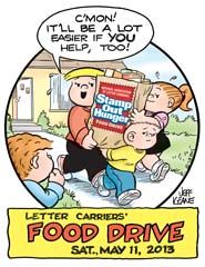 Letter Carriers Food Drive