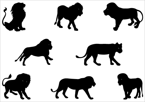 Lion King Silhouette Clip Art