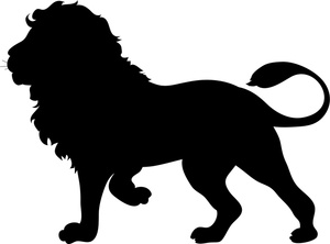 Lion Silhouette Clip Art