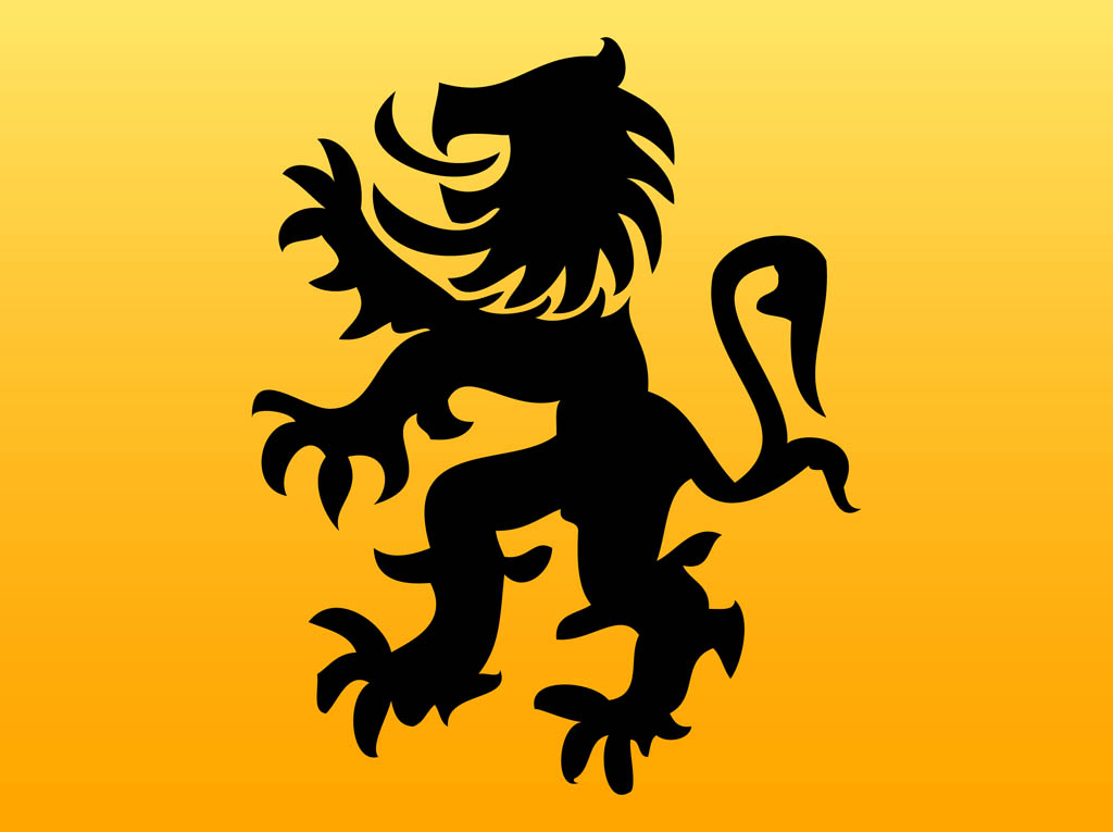 Lion Silhouette Vector Lion Silhouette Vector