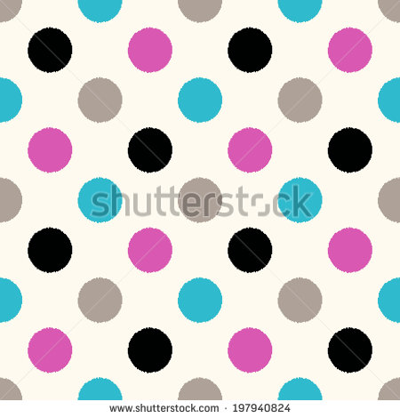 Logos Circle with Polka Dots