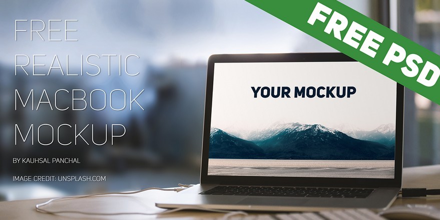 MacBook Pro Mockup PSD