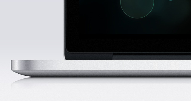 MacBook Pro Retina Mockups Psd Free Template