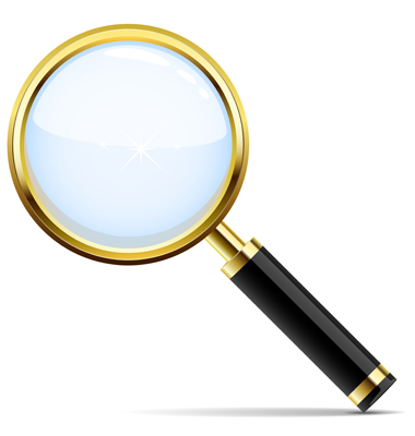 Magnifying Glass Icon Vector