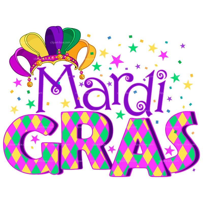 12 Gra Mardi Vector Clip Art Images