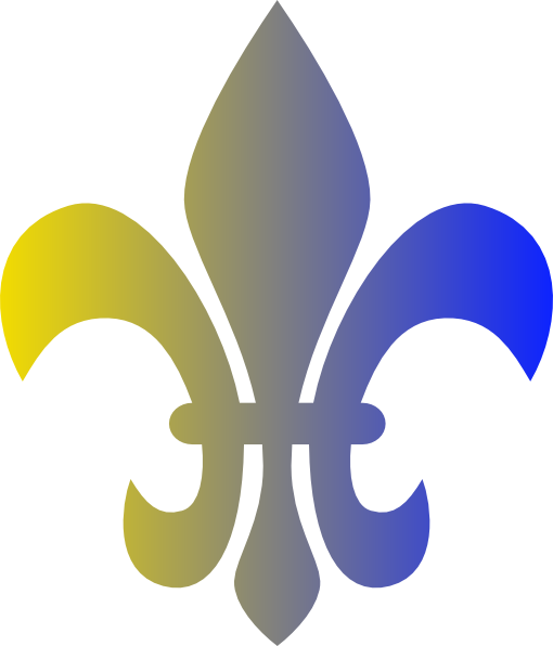 Mardi Gras Fleur De Lis Clip Art