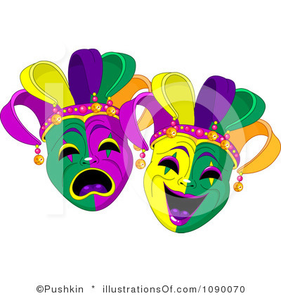 Mardi Gras Mask Clip Art Free