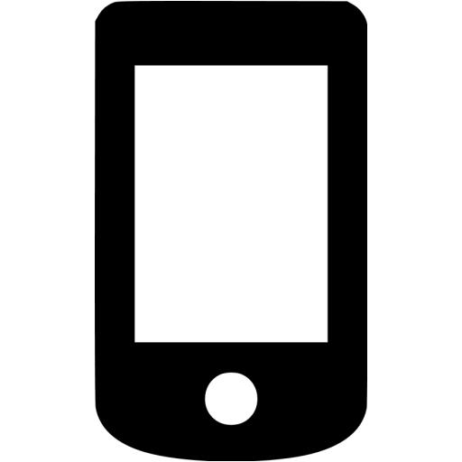 Mobile Phone Icon Black