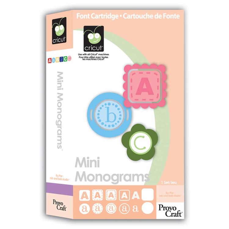 Monogram Cricut Cartridge to Make