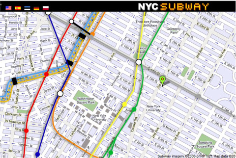 New York City Street Map Printable