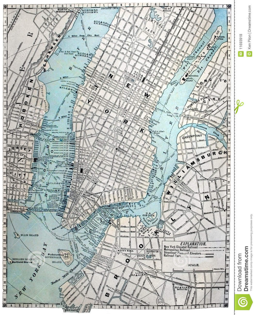 New York City Street Map