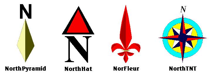 North Arrow Clip Art