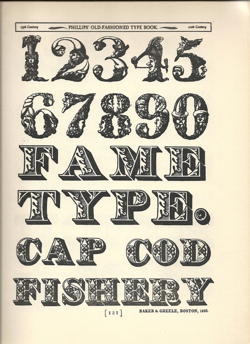 Old-Fashioned Numbers Font