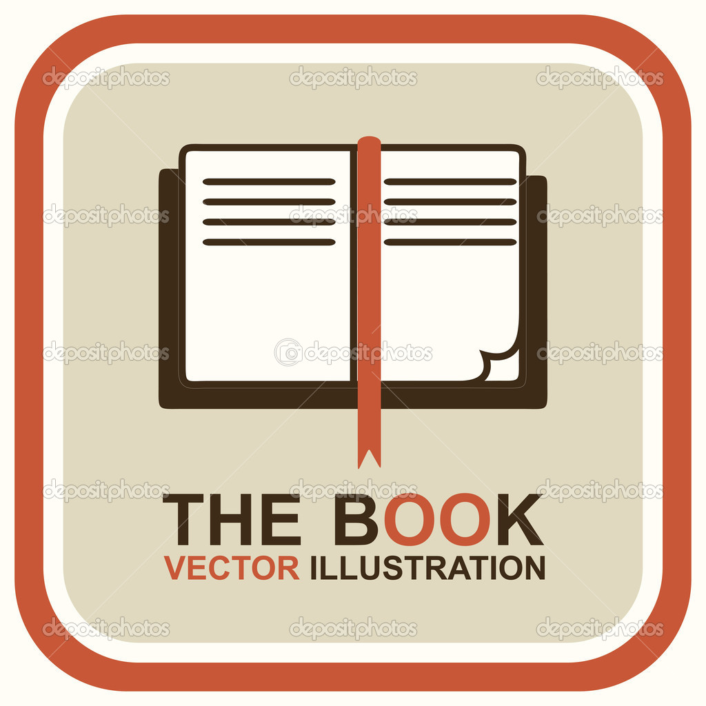 Open Book Icon Vector