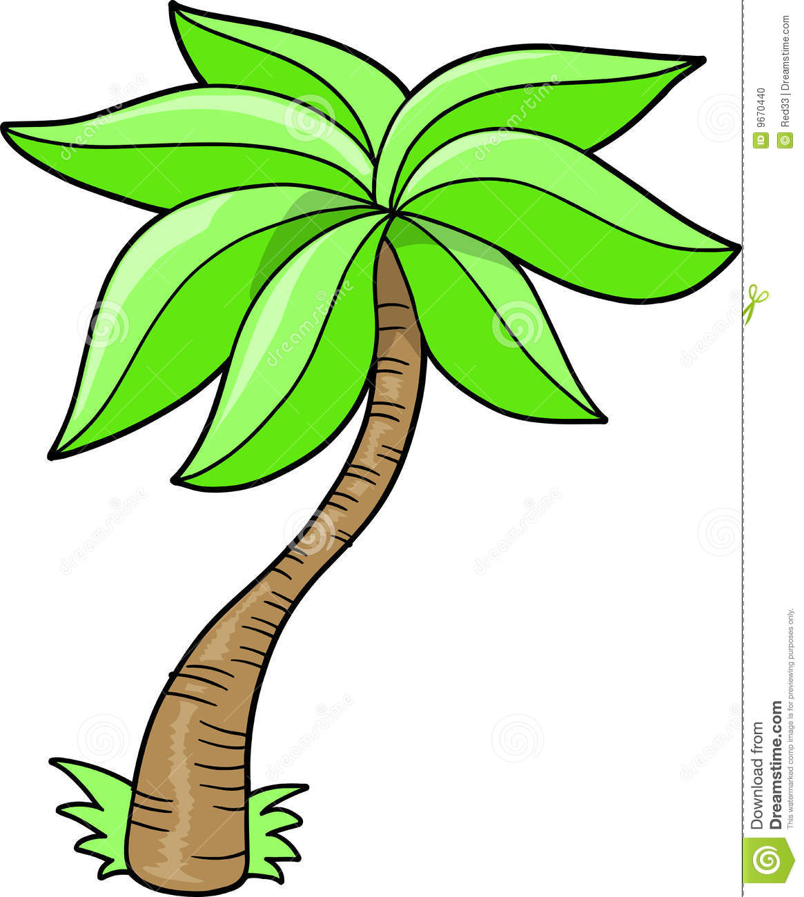 Palm Tree Vector Illustration Palm Tree Vector Illustration