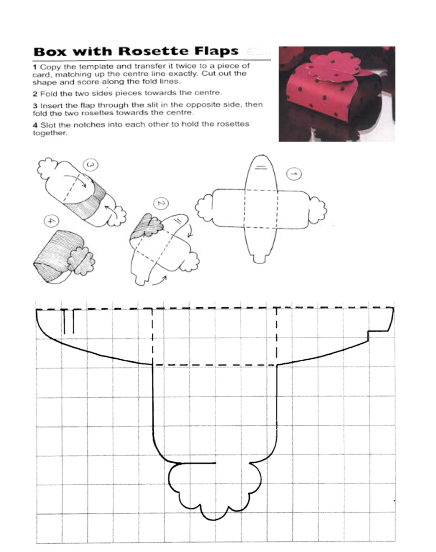 Paper Box Patterns Templates