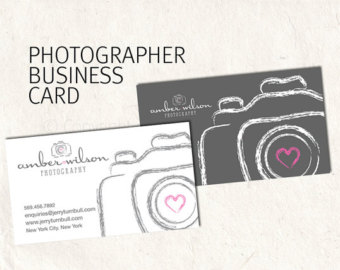 Photography Business Card Design