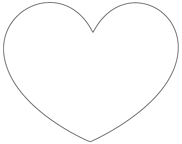 Printable Heart Templates