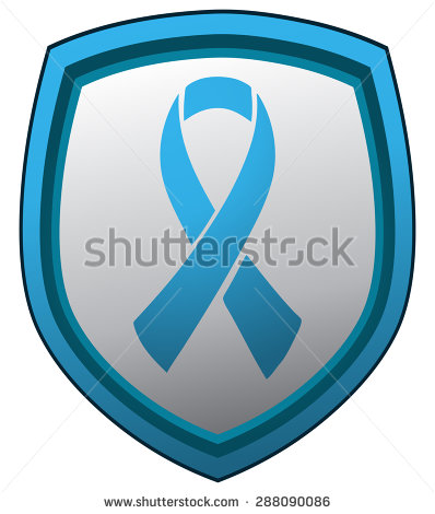 Prostate Cancer Awareness Ribbon Clip Art