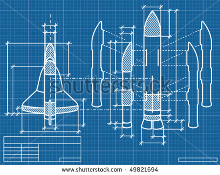 Rocket Ship Blueprints