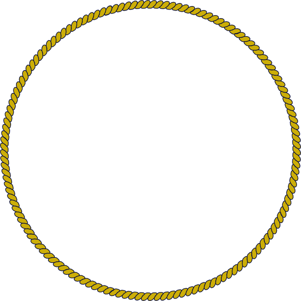 Rope Circle Border Clip Art