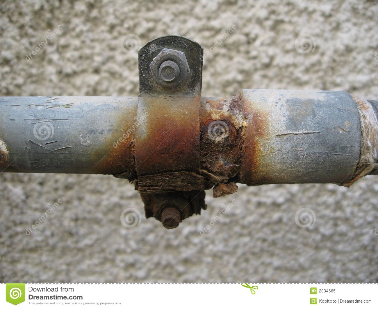 Rust Metal Pipes