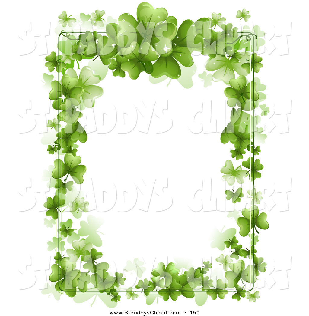 Saint Patrick's Day Clip Art Borders