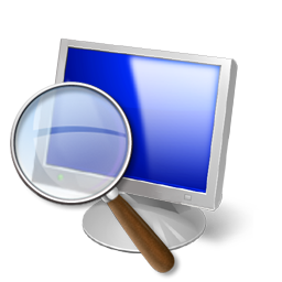 Search Computer Icon