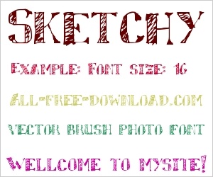 Sketchy Handwriting Fonts Free