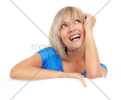 Smiling Woman Stock