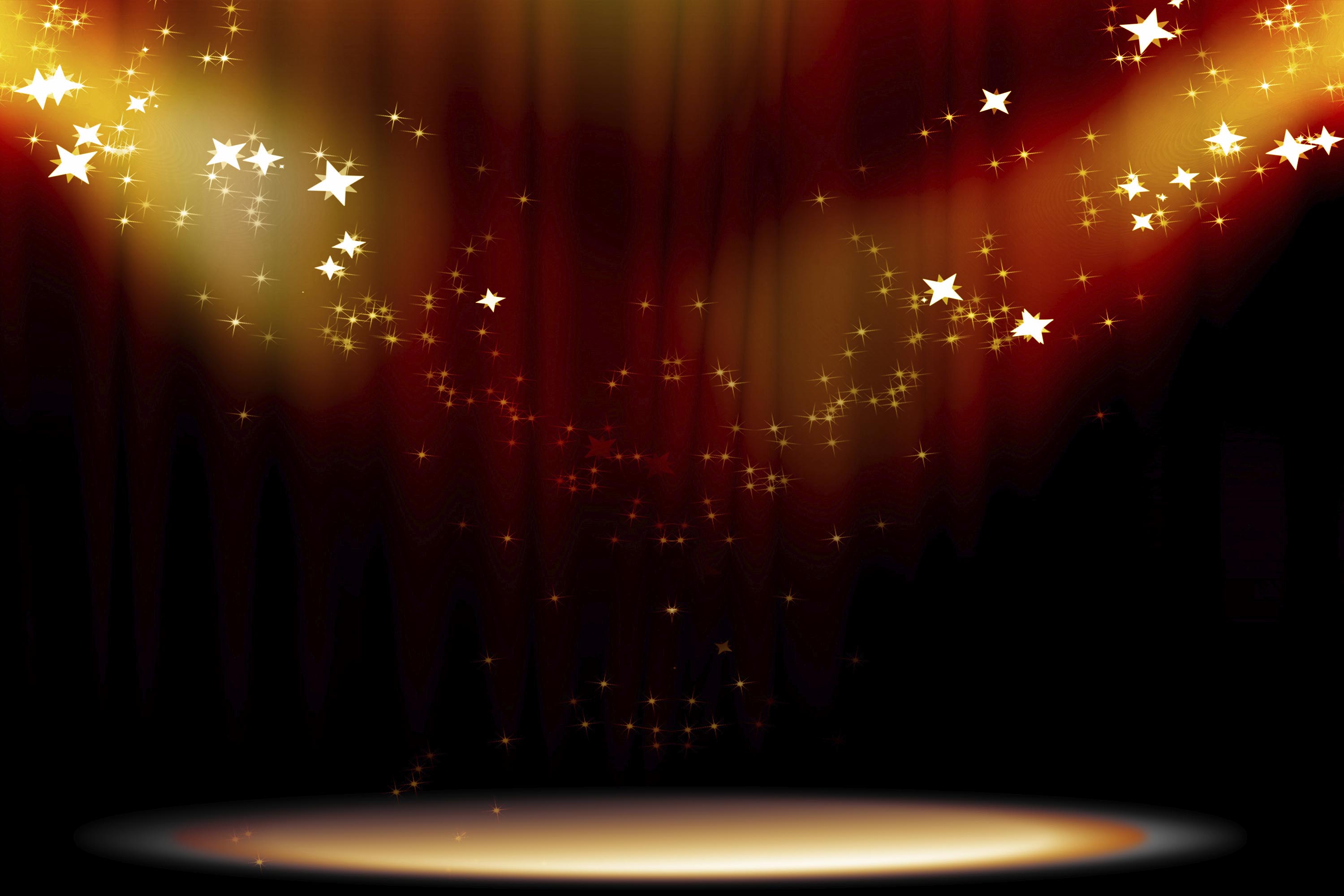 Stage Lights Spotlights Background Wallpaper