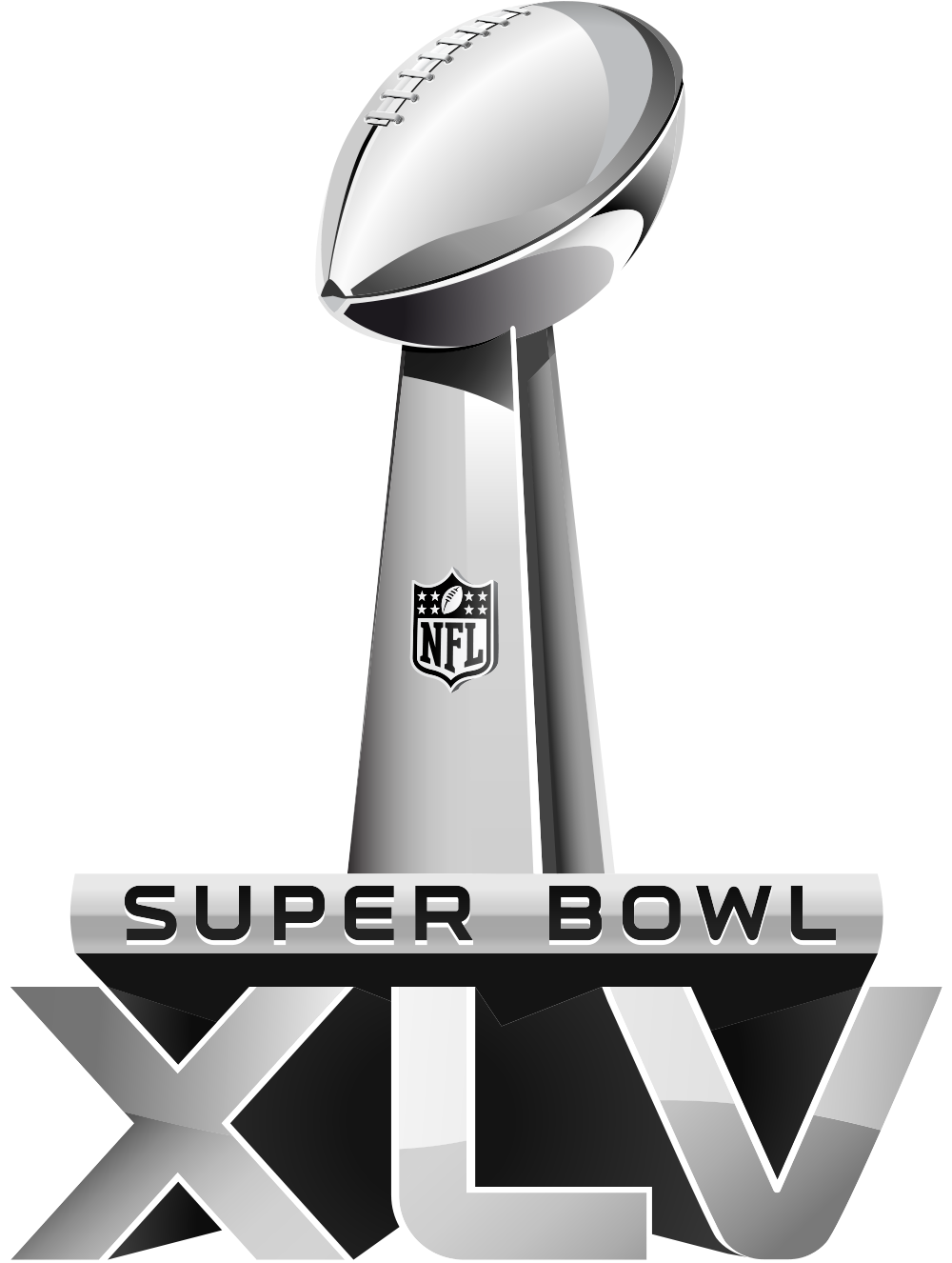 Super Bowl Trophy Logo