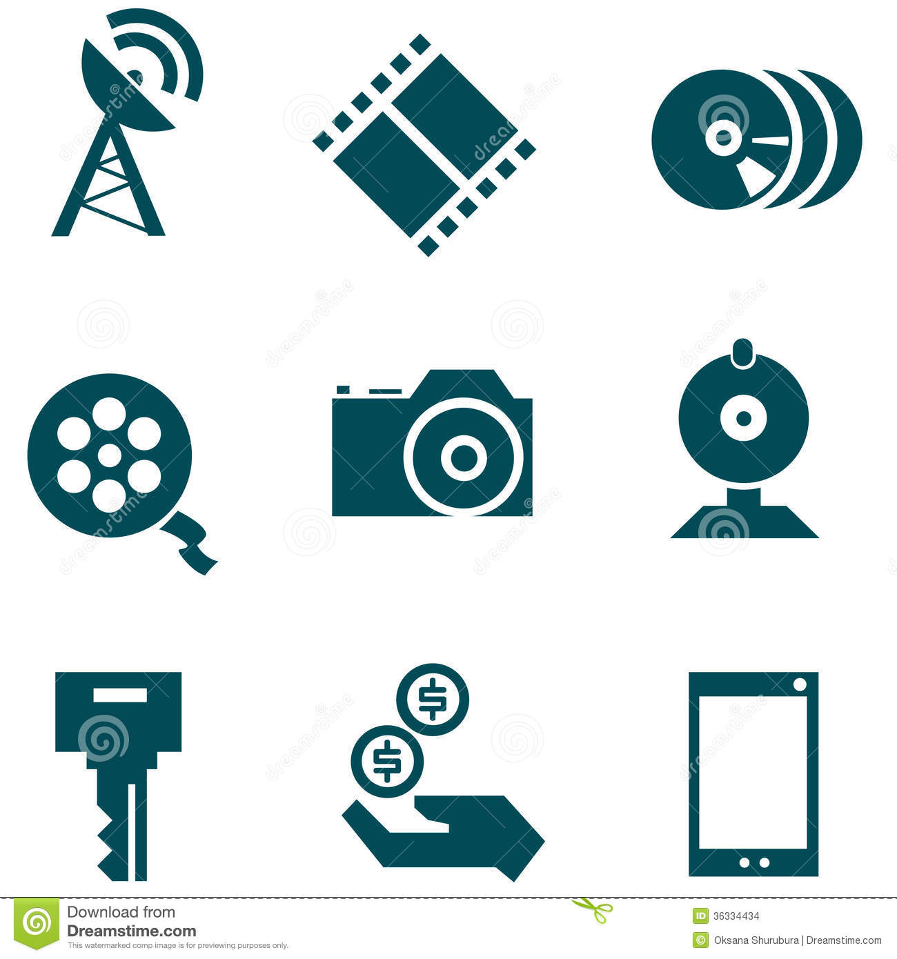 Technology Icon Set