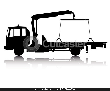 Tow Truck Silhouette Tow Truck Silhouette