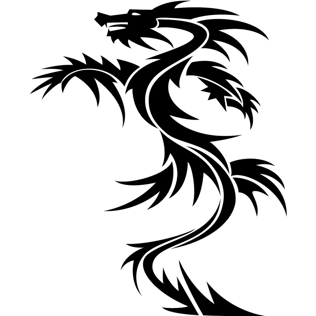 Tribal Dragon Tattoo Designs