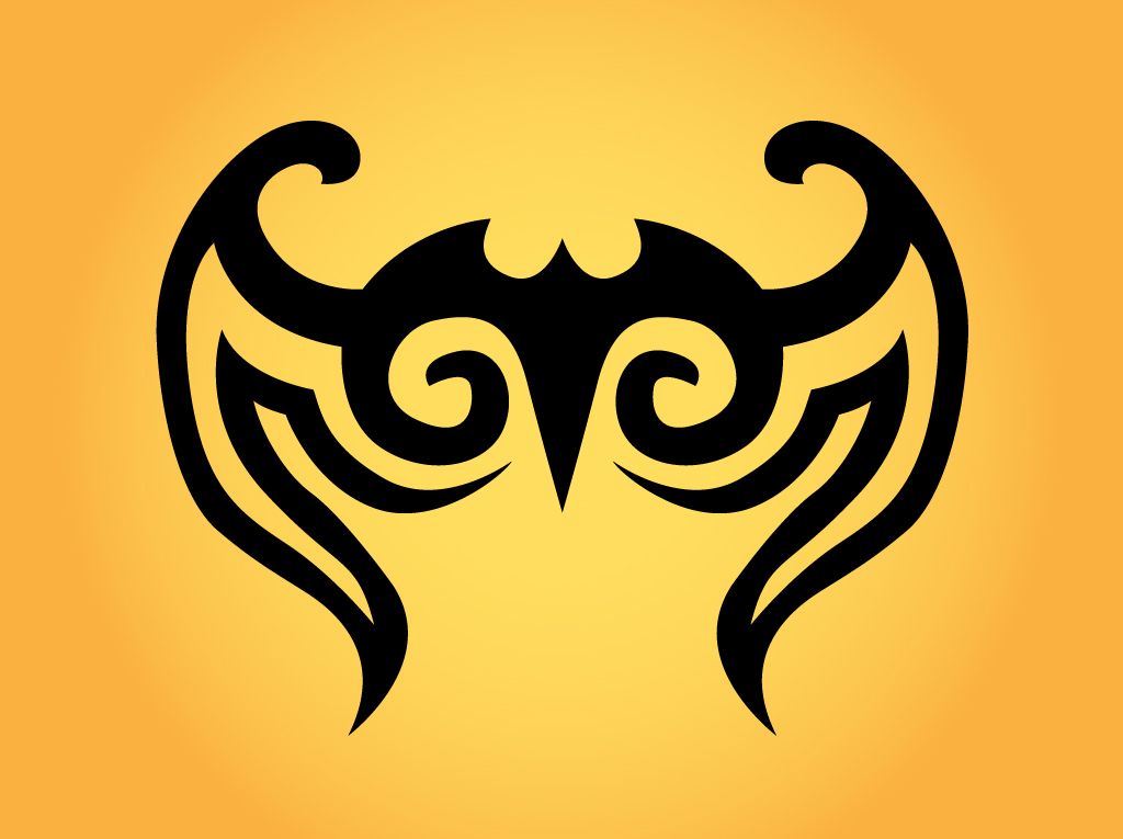 Tribal Wings Vector