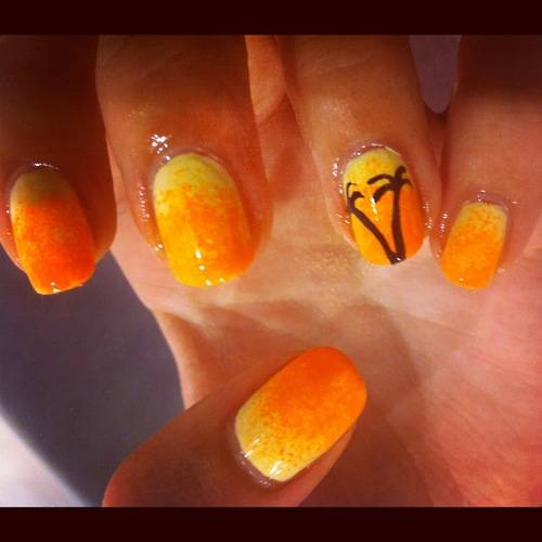 Tropical Nail Art Designs