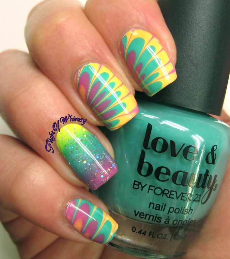 Tropical Nail Design