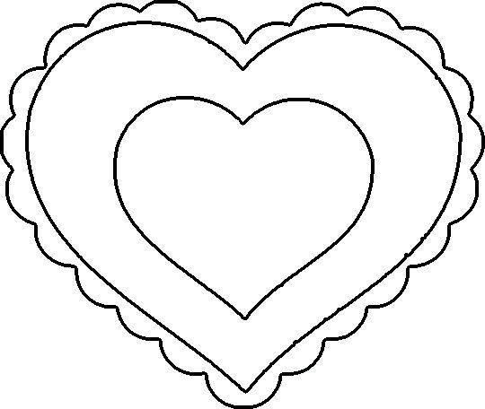 Valentine Heart Coloring Pages