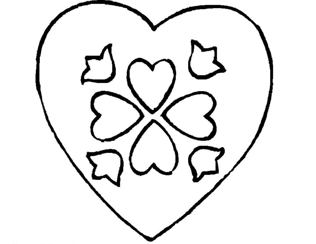 Valentine Heart Coloring Pages