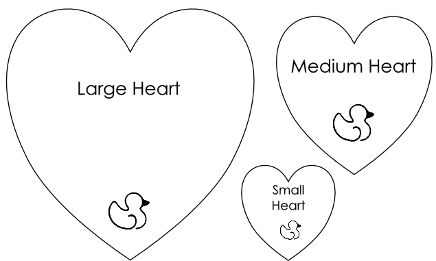 Valentine Heart Templates Patterns