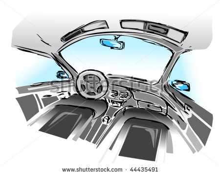 Vector Car Interior